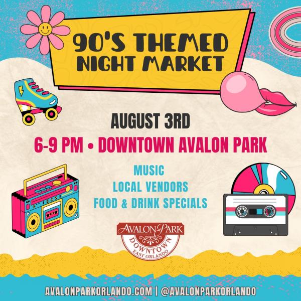90's Theme Night Market