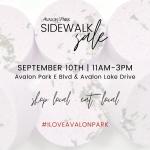 Sidewalk Sale - September