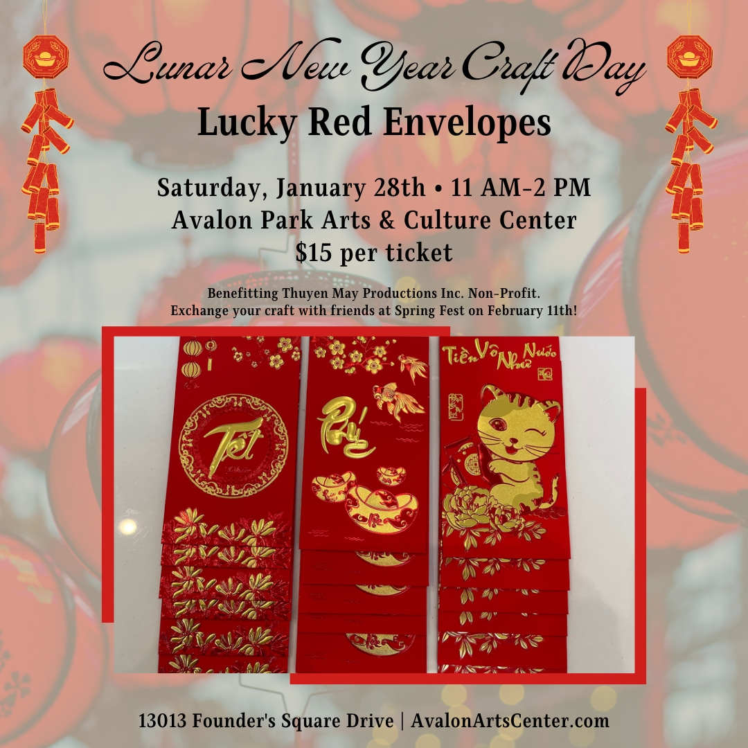 Lucky Red Envelopes - Springfest Workshop