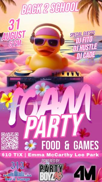 313 Back 2 School Foam Party