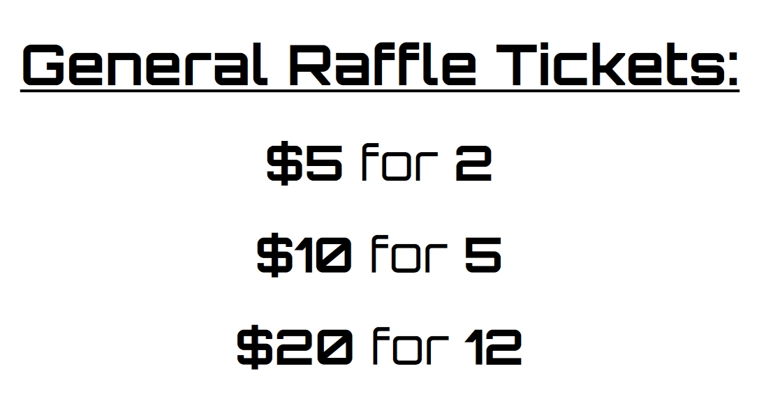 (5) General Raffle Tickets cover picture