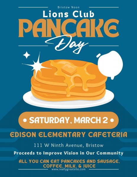 Lions Club Pancake Day