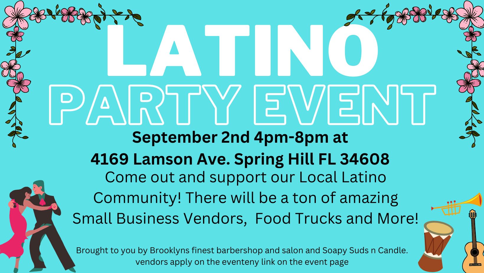 Latino Party Event! cover image