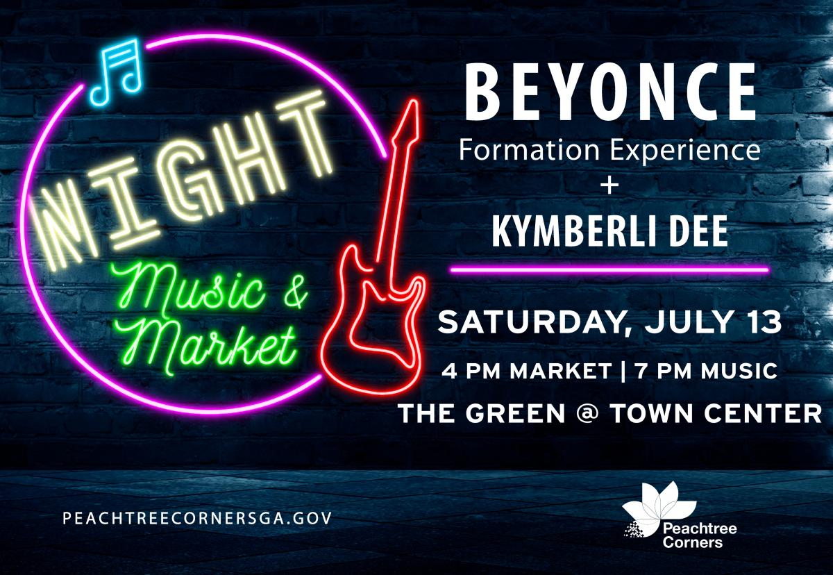 Night Music Featuring the Night Market July