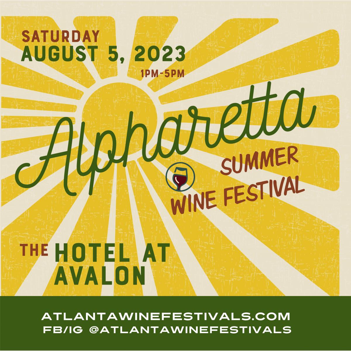 Alpharetta Summer Wine Fest