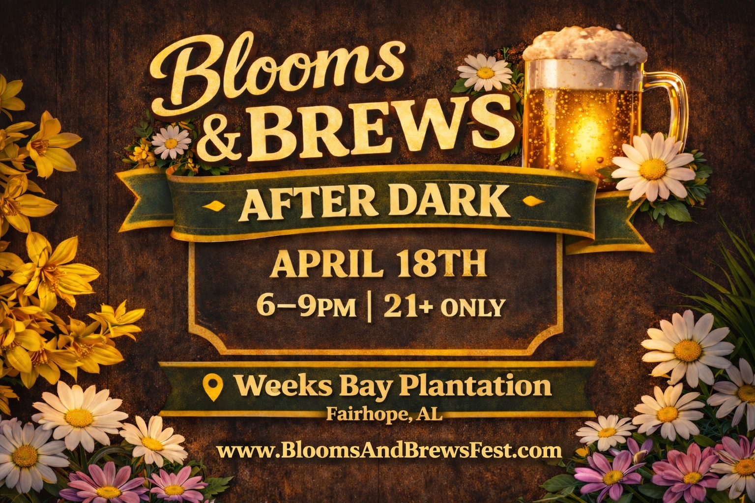 Blooms & Brews After Dark