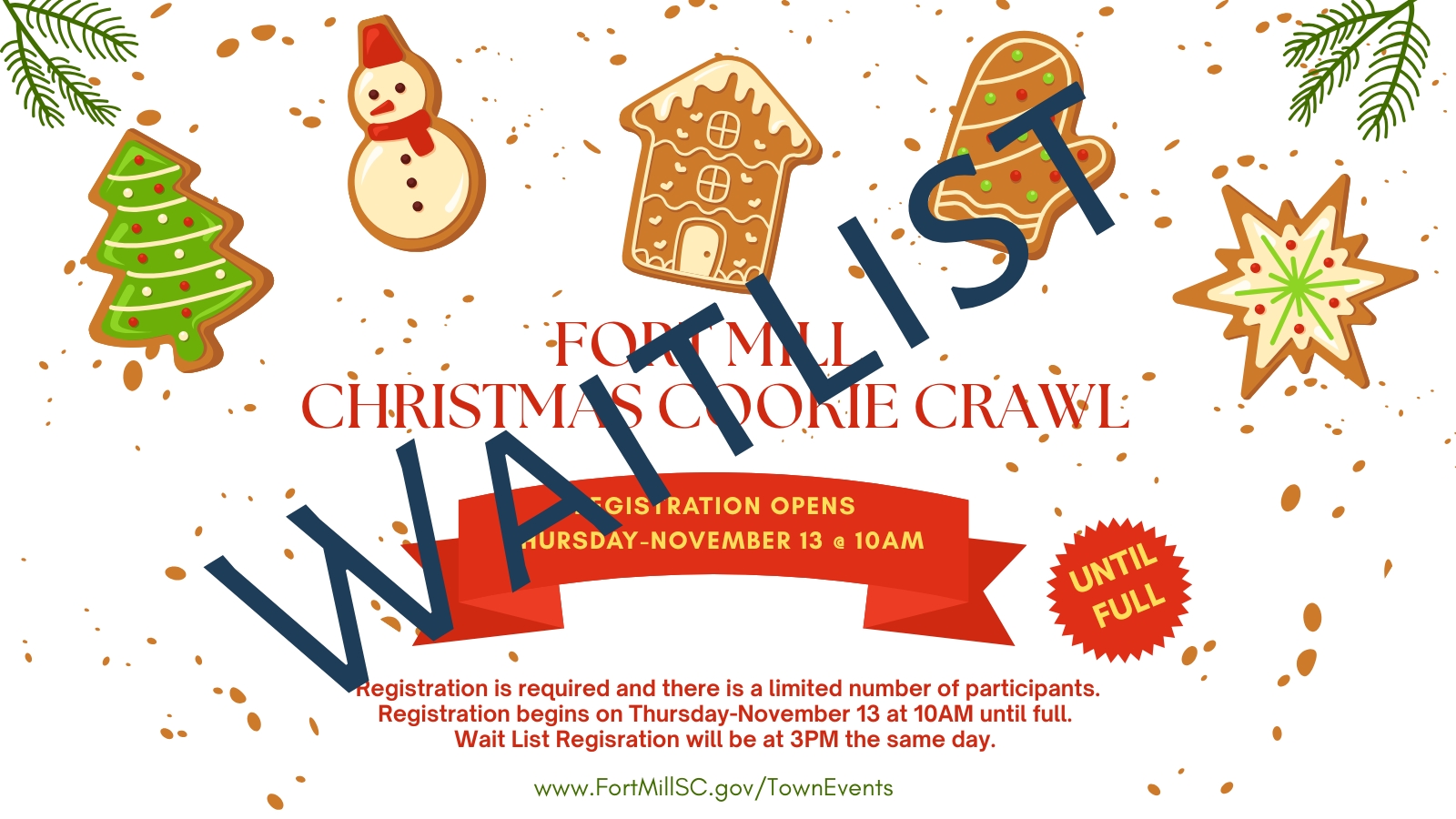 2025 Fort Mill Christmas Cookie Crawl - Waitlist