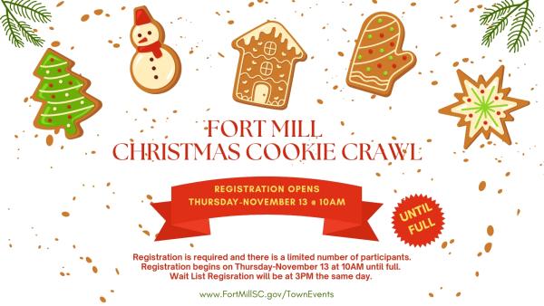 2025 Fort Mill Christmas Cookie Crawl