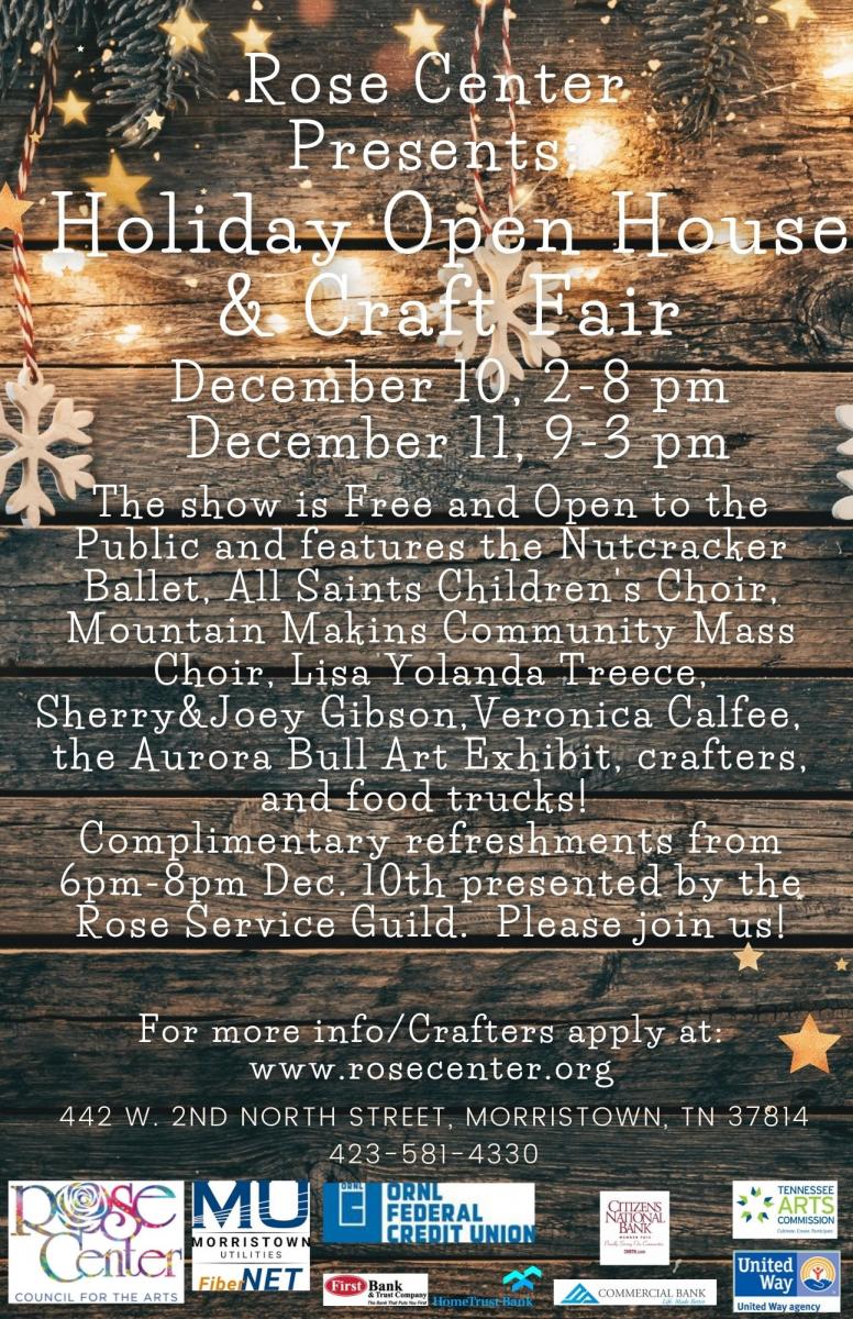 Holiday Open House and Craft Fair