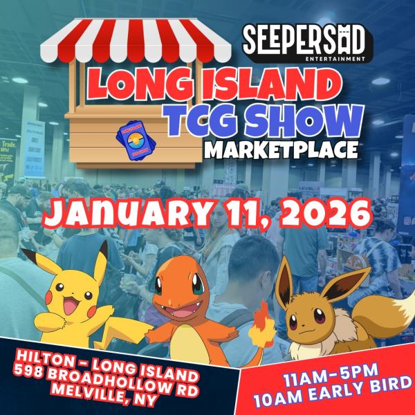 LI TCG Show Marketplace - Jan 11, 2026