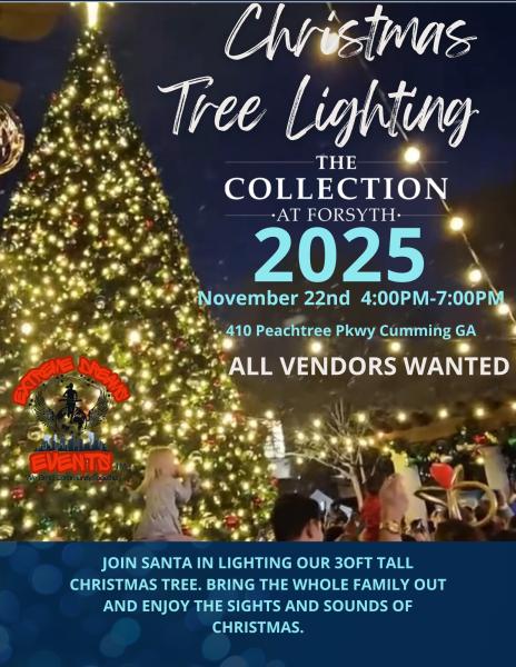 Tree Lighting at The Collection of Forsyth Outdoor Event