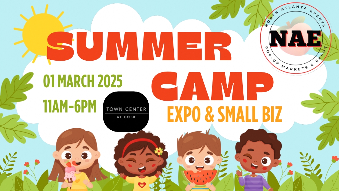 Summer Camp Expo & Small Biz at Town Center Cobb Indoor Event - Eventeny