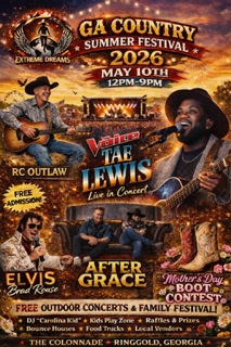 GA COUNTRY SUMMER FESTIVAL INDOOR/OUTDOOR CONCERT EVENT