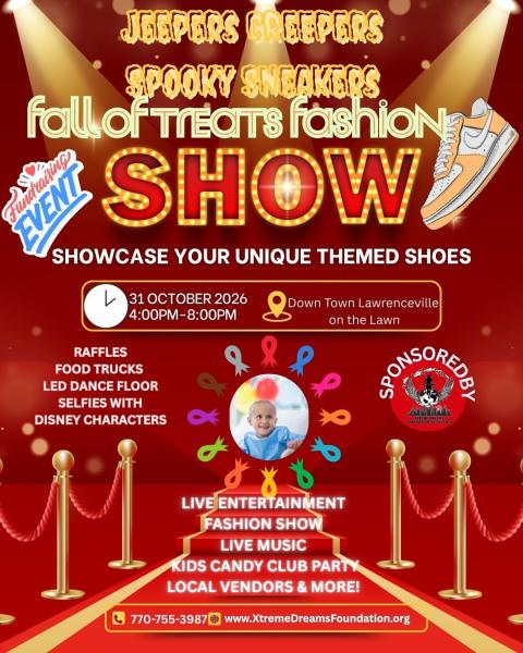 JEEPERS CREEPERS SPOOKY SNEAKERS Fall of Treats Fashion Show Fundraiser