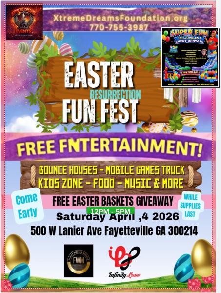 Easter Resurrection Fun Fests-Holiday Outdoor Event
