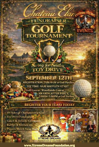 Swing For Smiles Toy Drive Golf Tournament at Chateau Elan