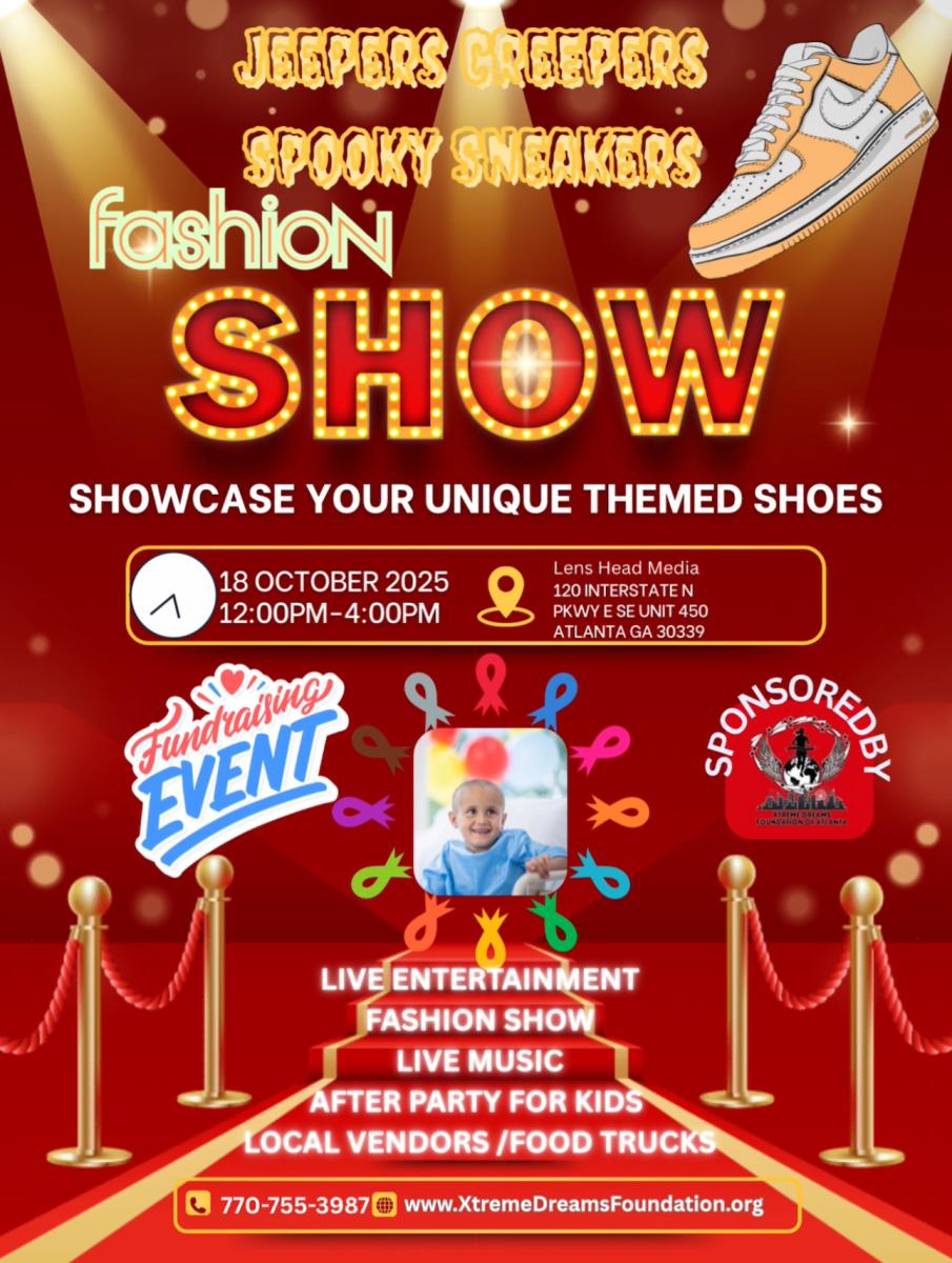 JEEPERS CREEPERS SPOOKY SNEAKERS Fashion Show Fundraiser in Atlanta Cumberland Mall Area