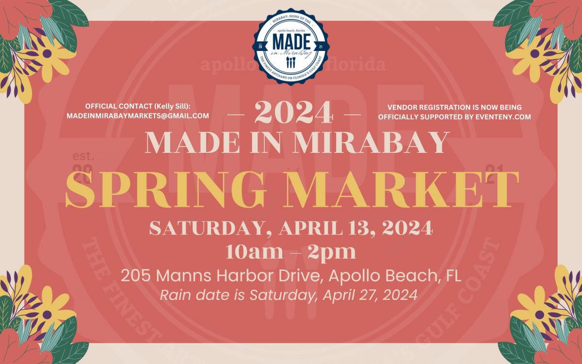 2024 Made in MiraBay Spring Market cover image