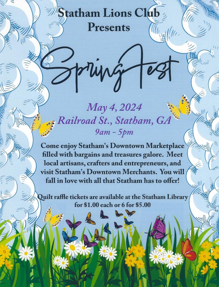 Statham Lions Club Presents Spring fest