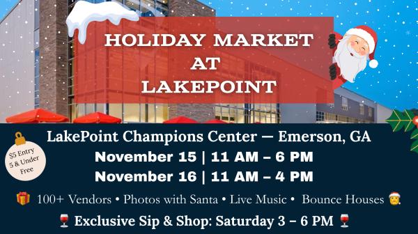 Holiday Market at LakePoint