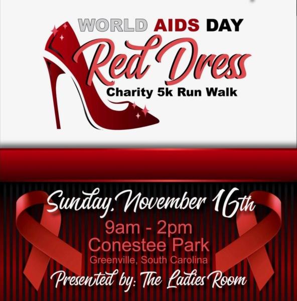 Ladies Room Red Dress Run