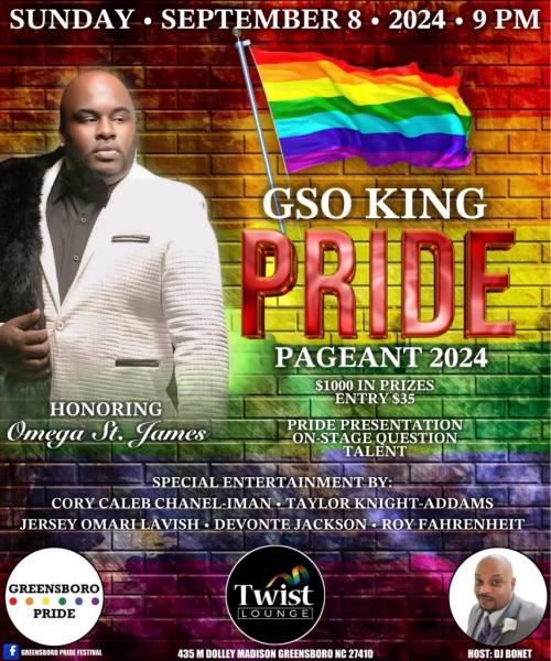 GSOPride King Pageant 2024
