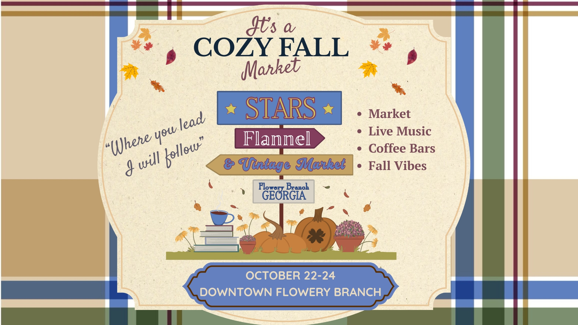 Stars, Flannel & Vintage Market