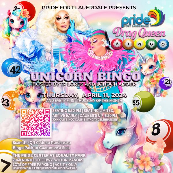 🦄Unicorn Pride Bingo
