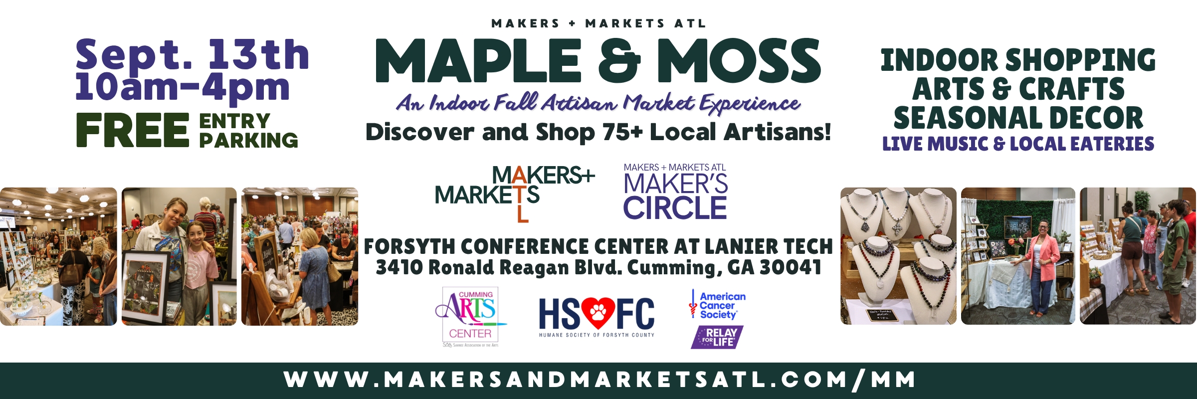 Maple & Moss Artisan Market by MMATL (Makers + Markets ATL)