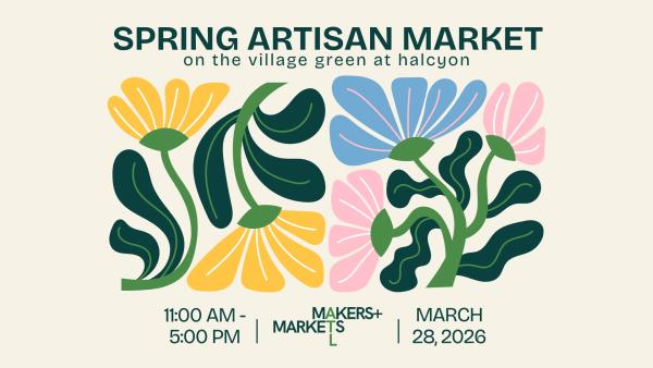 Spring Artisan Market on the Village Green (Halcyon)