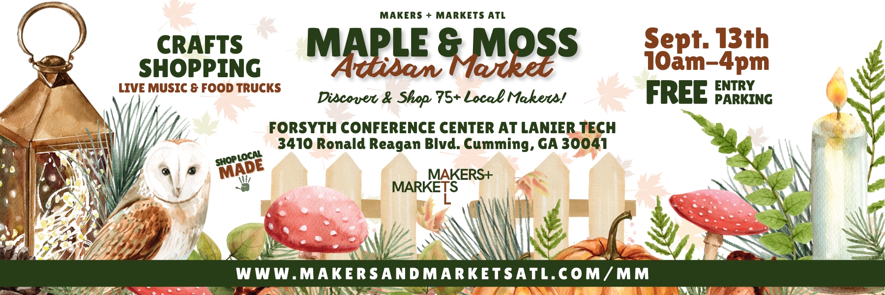 Maple & Moss Artisan Market by MMATL (Makers + Markets ATL)