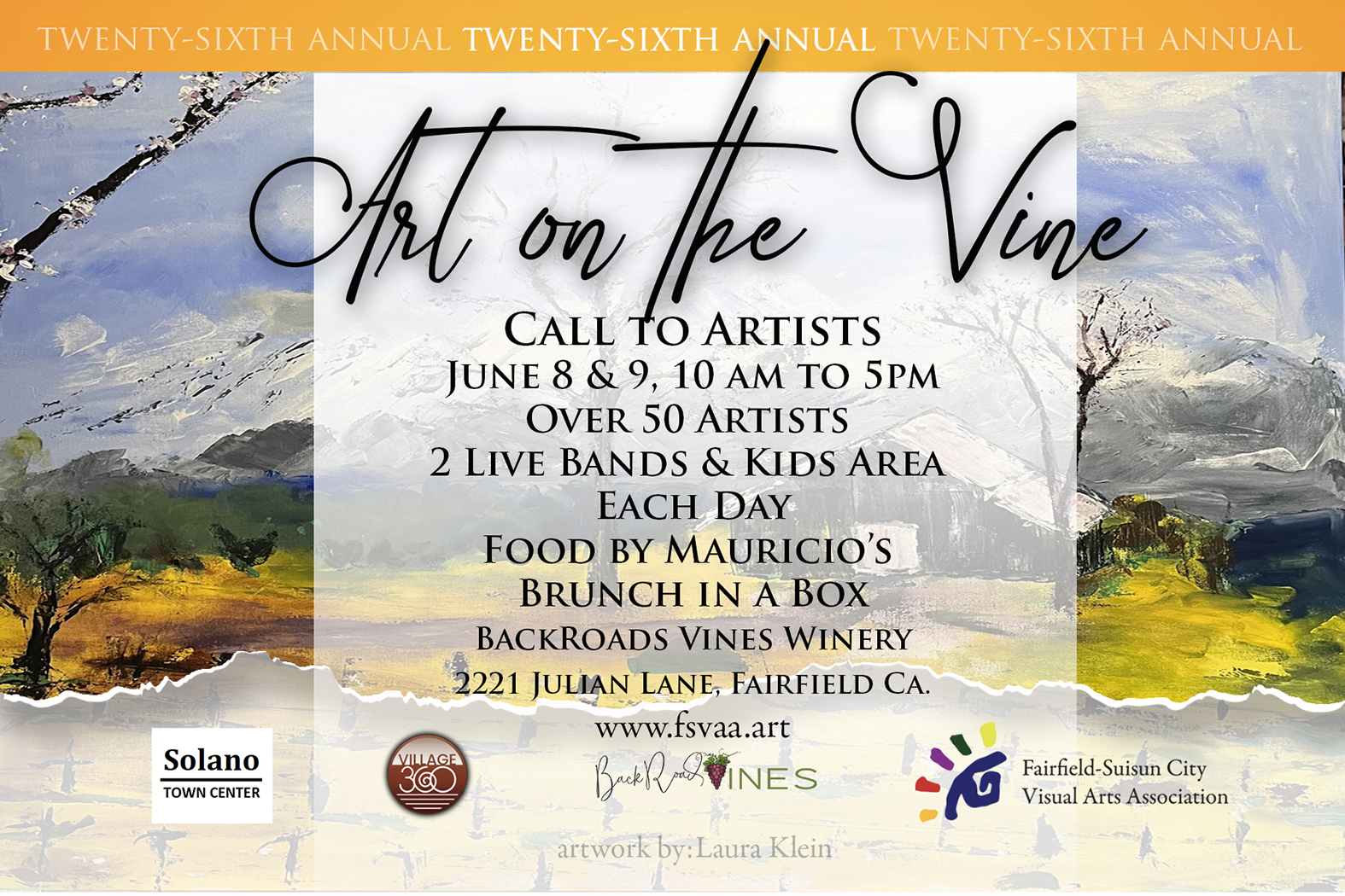26th Art on the Vine