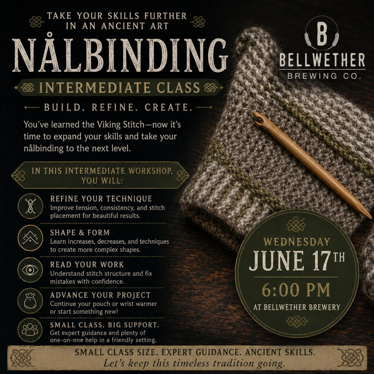 Intermediate: Learn the Ancient Art of N&aring;lbinding