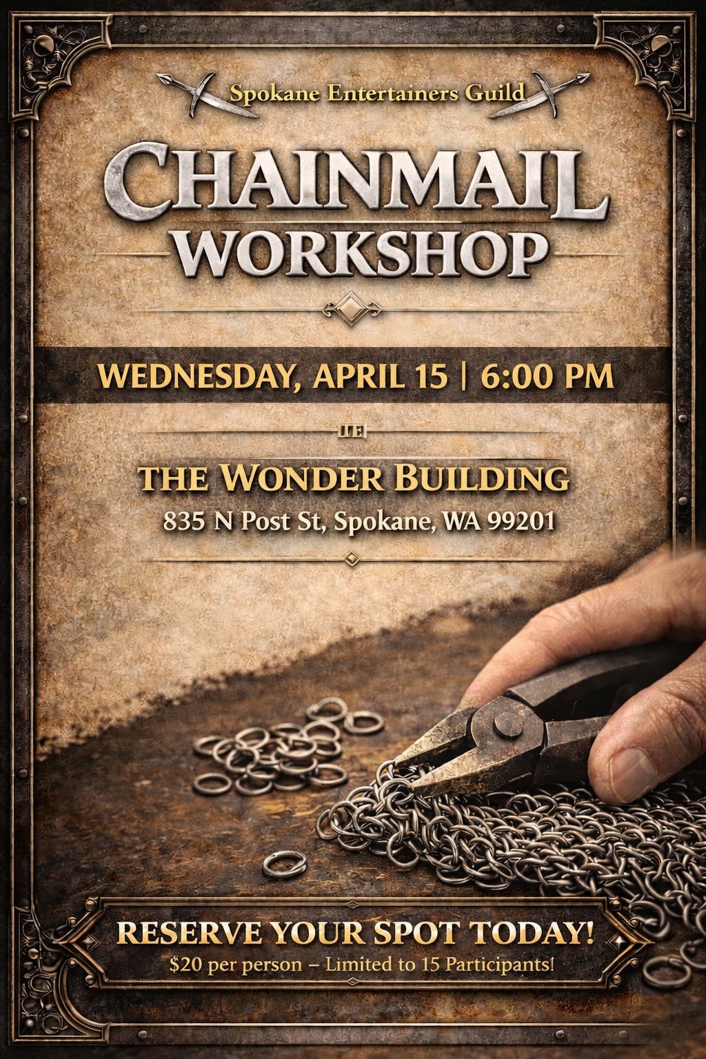 Chainmail Workshop - April 15, 2026