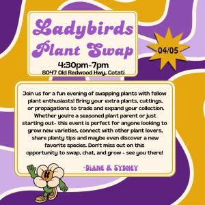 Spring 2025 Plant Swap cover picture