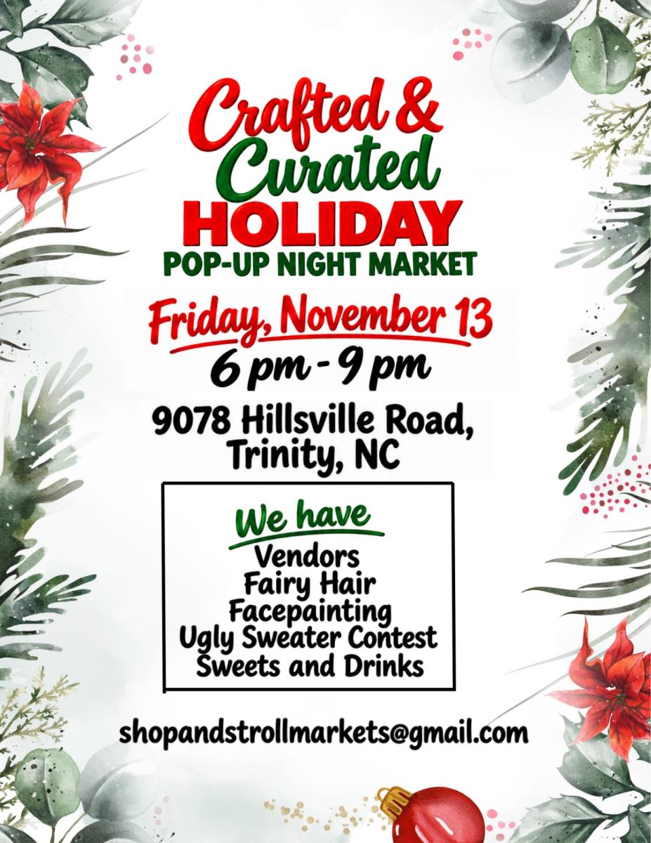 CRAFTED & CURATED HOLIDAY NIGHT POP-UP MARKET