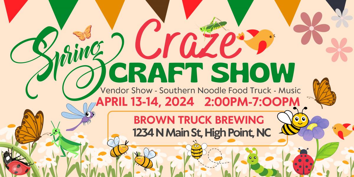 Spring Craze at Brown Truck Brewing