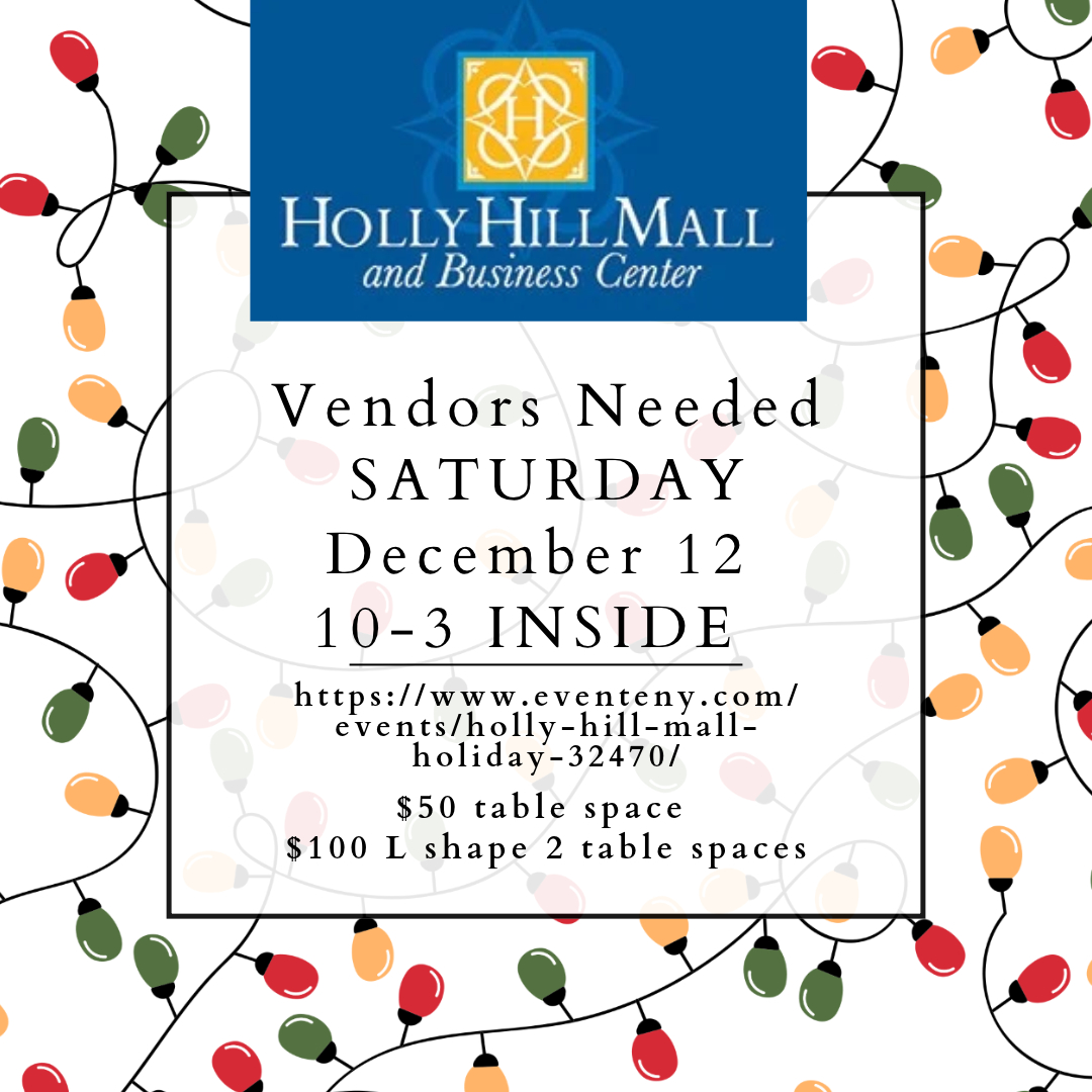 Holly Hill Mall Holiday Bake Sale Marketplace