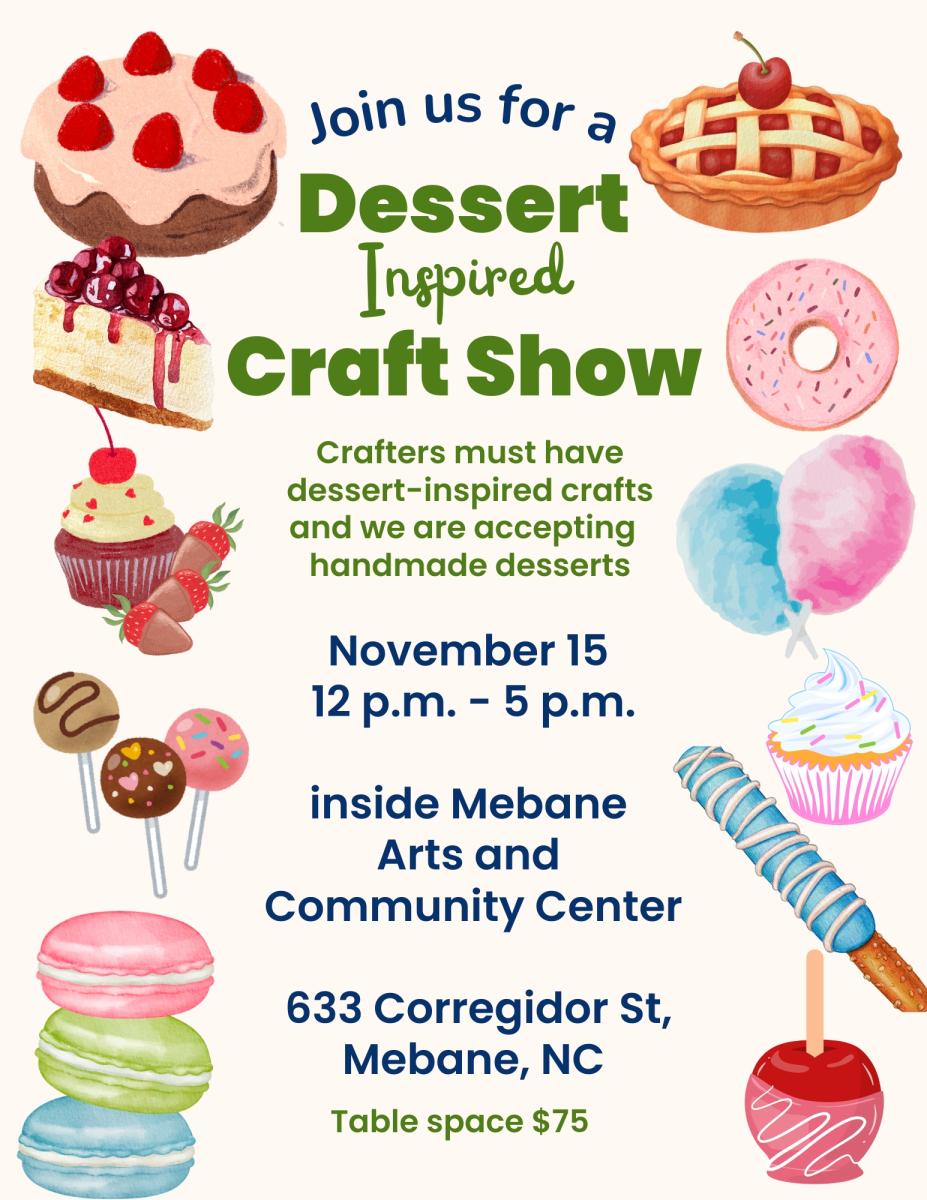 The Dessert Inspired Craft Expo