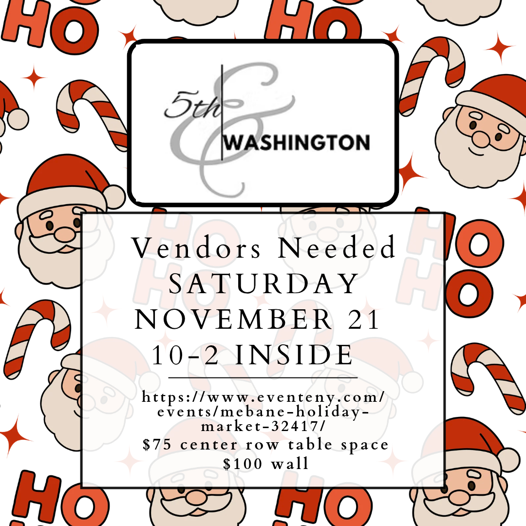 MEBANE HOLIDAY VENDOR POP- UP