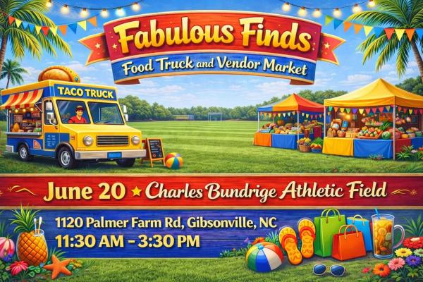 Fabulous Finds Food Truck and Vendor Market June 20 Charles Bundrige