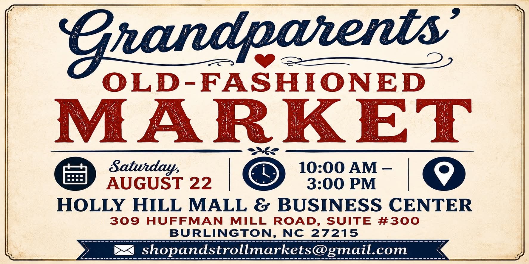 Holly Hill Mall Grandparents Old Fashioned Market