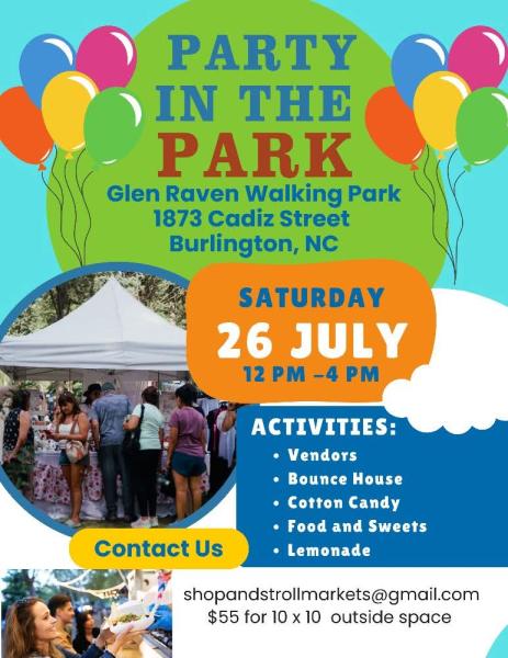 Party in the Park - July 26