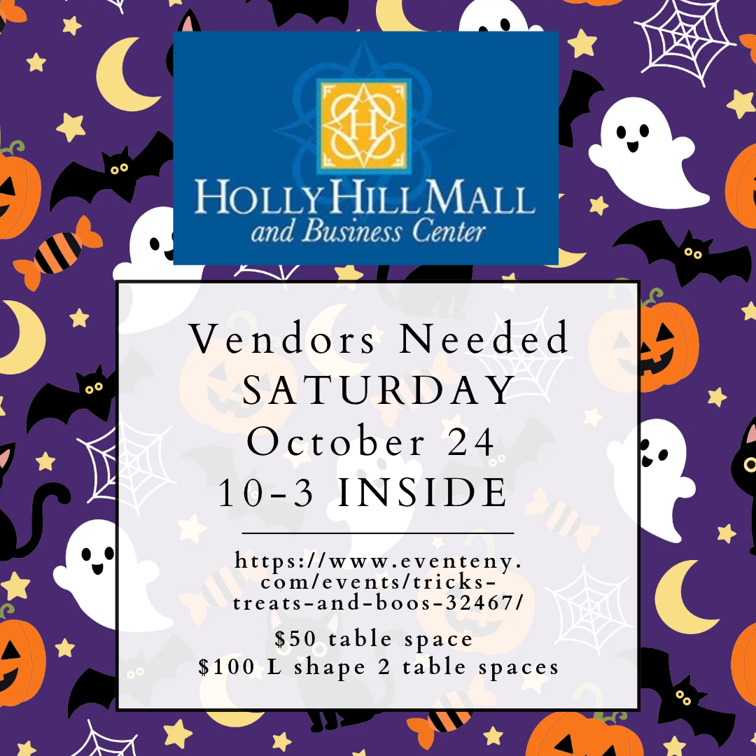 Tricks, Treats, and Boos at Holly Hill Mall
