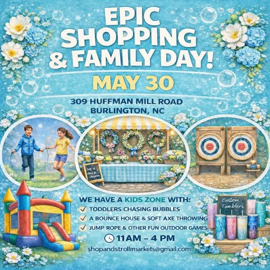 Holly Hill Mall May 30 Epic Shopping and Family Day Out