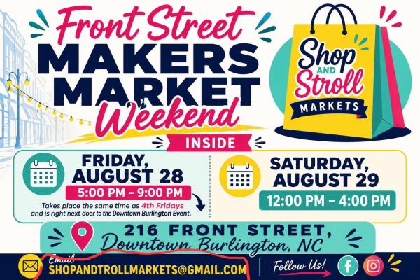 The Front Street Makers Market Weekend