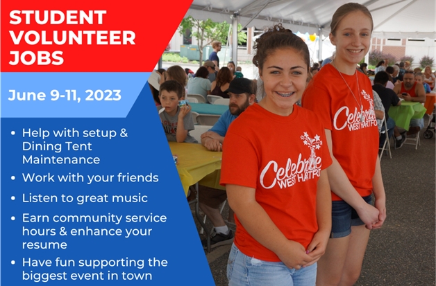 Student Volunteers - Celebrate! WH