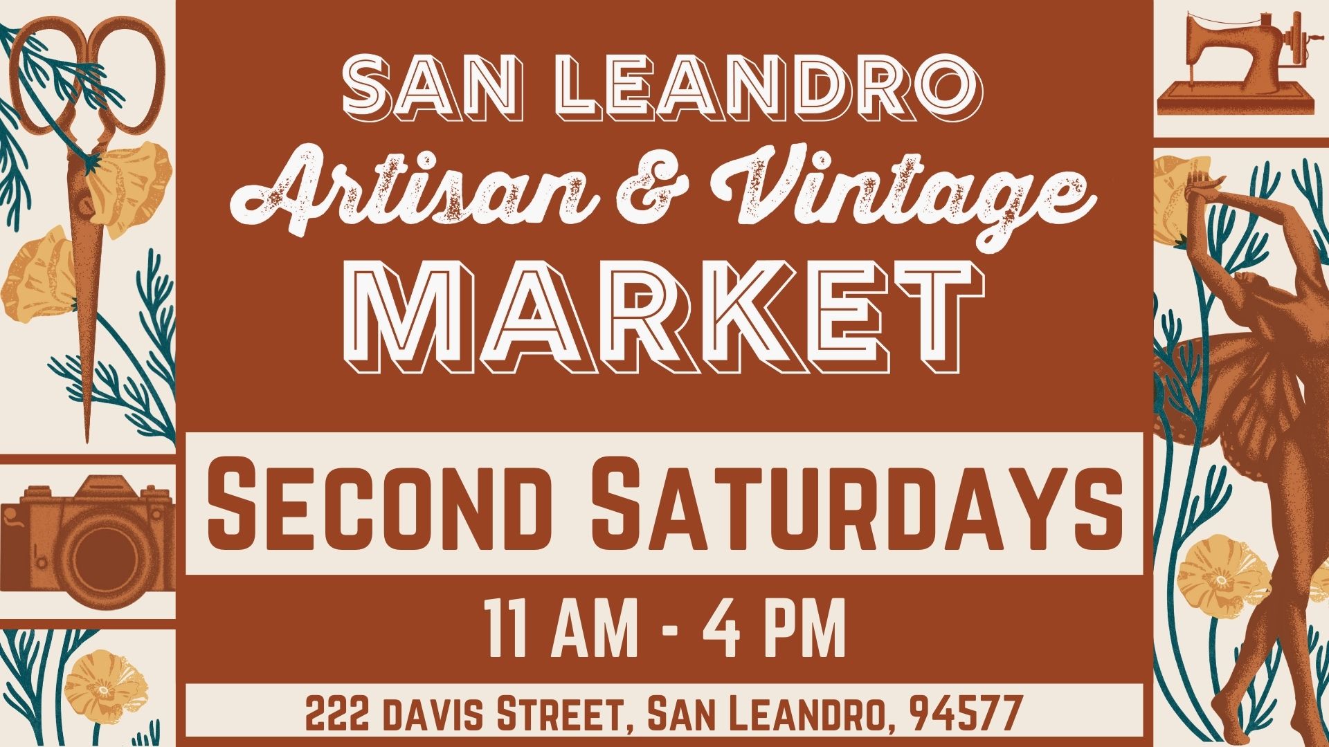 San Leandro Artisan and Vintage Market cover image