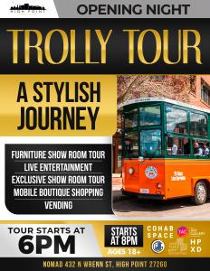 Opening Night Trolley Tour - A Stylish Journey cover picture