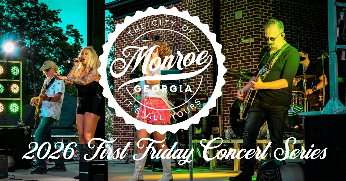 Downtown Monroe First Friday Concert Tables
